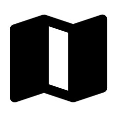 map solid icon