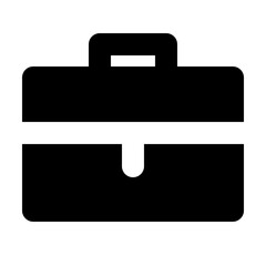suitcase solid icon