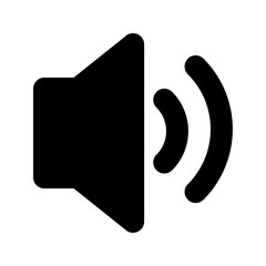 volume solid icon