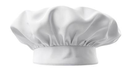 White chef's hat, full view
