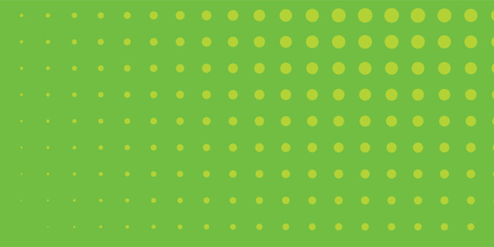 Dots halftone yellow green color pattern gradient texture background comics design modern arts