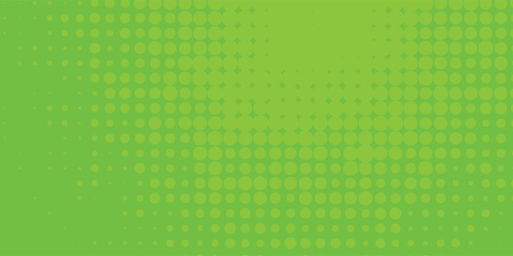 Dots halftone yellow green color pattern gradient texture background comics design modern arts