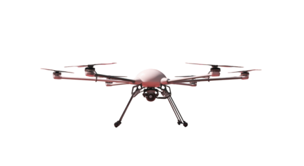Drone, front view, 3D model