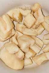dumplings on a plate