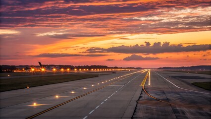 Fototapeta premium Runway background 