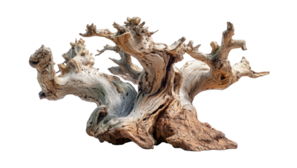Intricate driftwood sculpture
