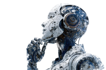 Thoughtful robot profile