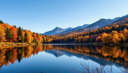 Fototapeta premium Autumn Lake
