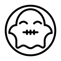 a collection of icons containing various icons with ghost, scary and so on emotes