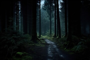 Obraz premium Forest woodland outdoors nature.