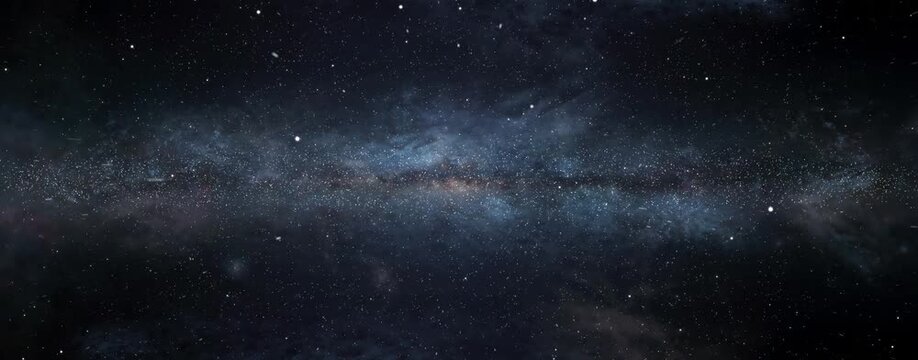 rain in the night sky