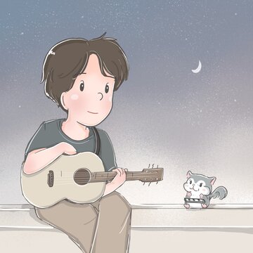 boy and his doormouse