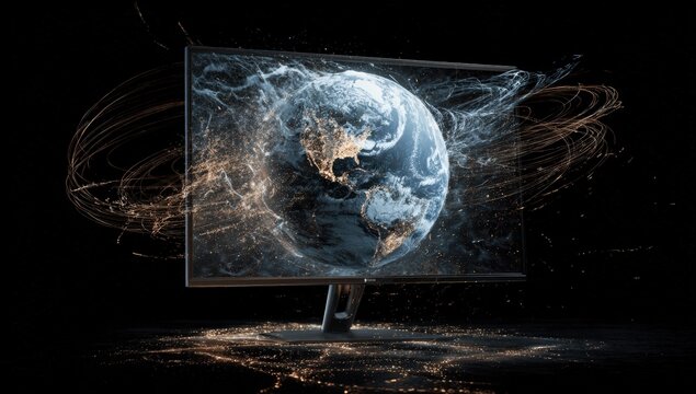 Digital Earth on a Monitor (1)