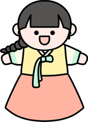 Korean traditional clothes