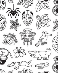 Jamaican Culture Vector Art with Irie Vibes, Yaad Tings, Reggae, Caribbean Elements, Love, Island Feel, Cultural Symbols, Unique Style, Independence, Spirit, Vibrant, Graphic, Artistic, Celebration, D