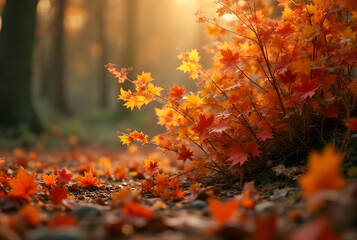 autumn in the forest