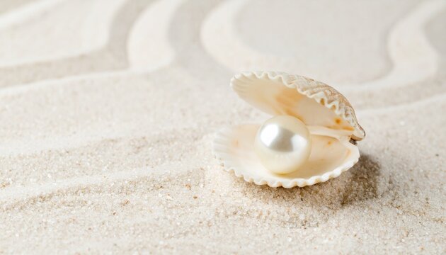 Pearls, seashell, sand, isolated, white, smooth, shiny, natural, elegant, delicate, marine, ocean, treasure, jewelry, beauty, luxury, rare, graceful, round, lustrous, calm, serene, precious, collectib