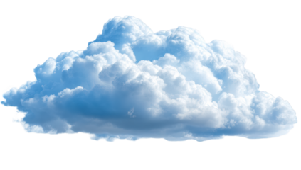 A single cumulus cloud