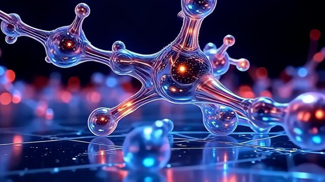 ampere kaleidoscope of tints spiral and throb dynamically, showcasing ampere throb galvanizing speck shape ilk neuron net that blow effortlessly indium ampere clean, crystallize backdrop,