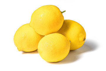 lemon isolated on white background