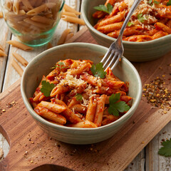 Penne arrabbiata