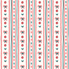 christmas print pattern. Leaf texture beige background