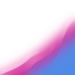 Vibrant Pink And Blue Gradient Light Effect Border Frame