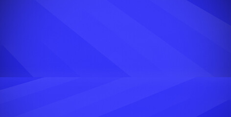 Fototapeta premium blue 3D virtual space background or stage with modern diagonal striped pattern. perfect background for presentations, websites, or graphic designs with clean and professional aesthetic.
