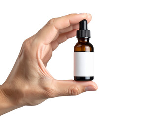 hand holding a bottle