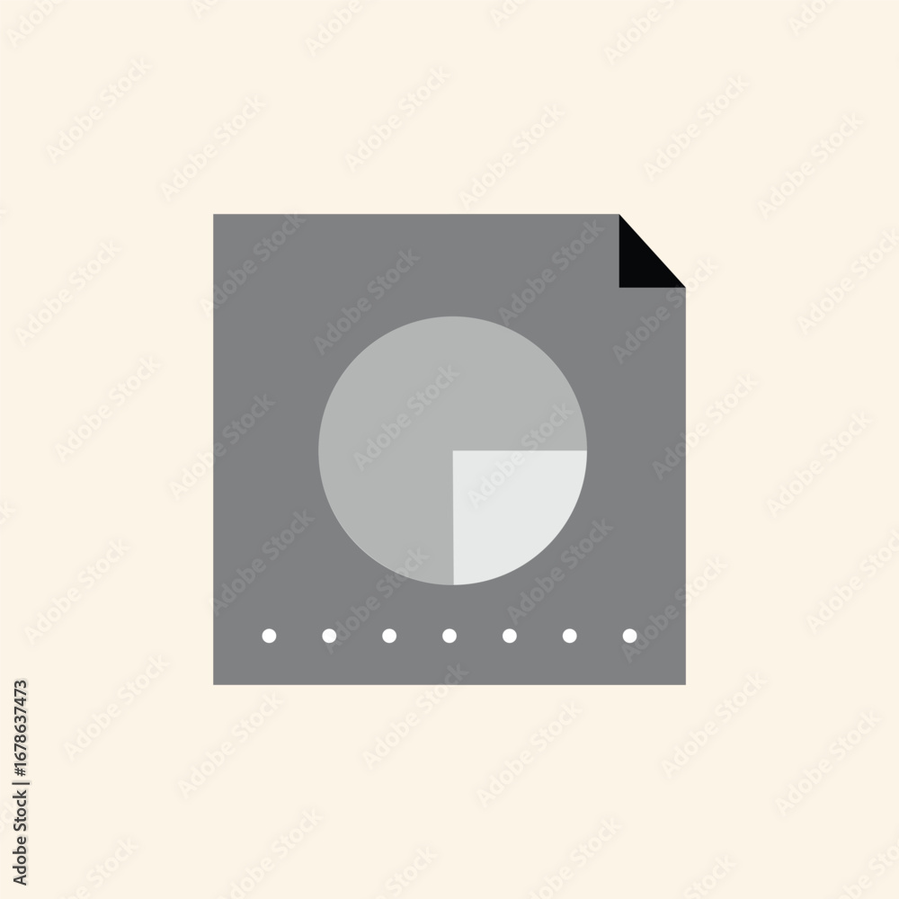 Poster modern pie chart report visualizes data insights for strategic business planning and growth analysis