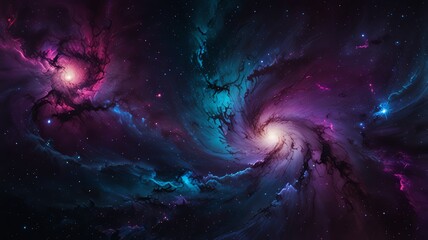 abstract space background with space
