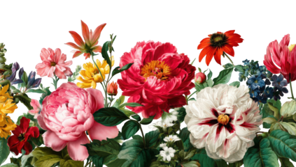 Vibrant floral border (6)