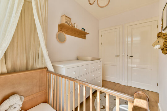 Cozy Modern Nursery Interior Design