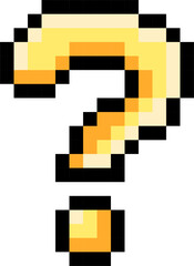 8-bit question mark