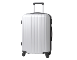 suitcase isolated on white