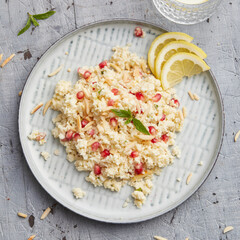 Couscous cauliflower salad