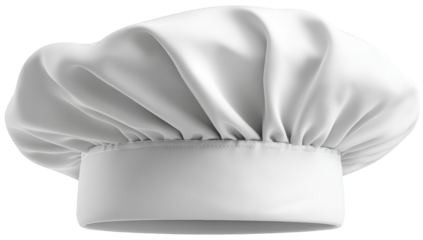White chef's hat, full view (1)