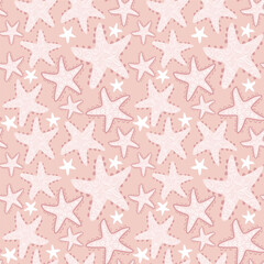 cute star texture print design pattern