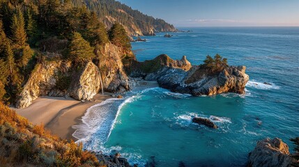 Coastal California panorama