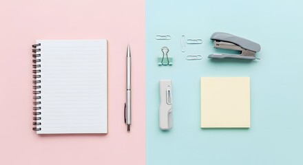 Organized Workspace Stationery Essentials for Productivity and Efficiency