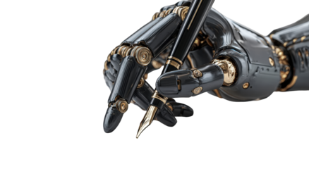 Robotic hand holding a pen (5)