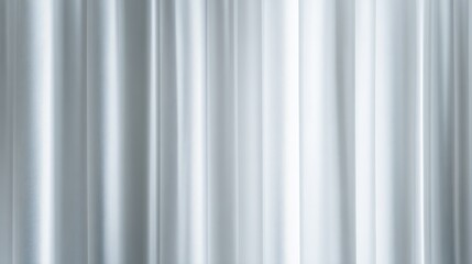 Obraz premium Soft white curtain backdrop providing elegant backdrop with delicate light diffusion, enhancing visual compositions with subtle refined texture