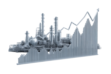 Industrial growth chart