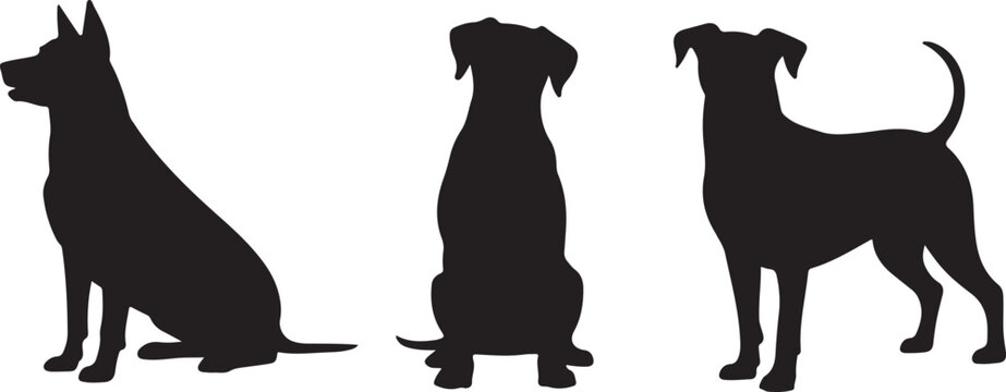 Dog Silhouette Vector Illustration

Loyal Dog Silhouette Design

Pet Dog Outline Graphic