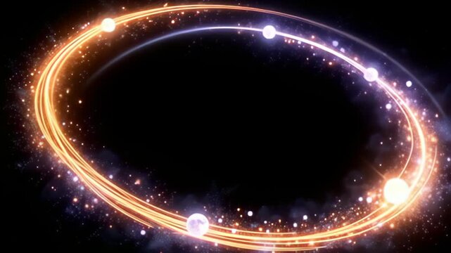 fancy an gossamer ethereal moulding shot orbit with radiant moons, where break of shimmering starlight shower fluidly, accentuate the seamless swerve of the shot with brilliant tints that