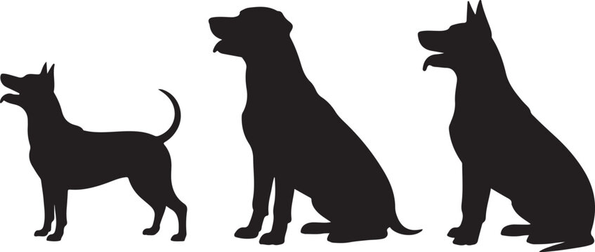 Dog Silhouette Vector Illustration

Loyal Dog Silhouette Design

Pet Dog Outline Graphic