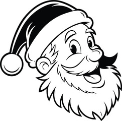 Christmas santa claus vector files, Christmas santa claus vector designs