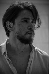 portrait of a man with a beard