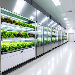 Modern hydroponic lettuce farm (1)
