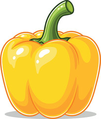 Vector vector art of a single pea pod with six peas inside, transparent background